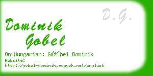 dominik gobel business card